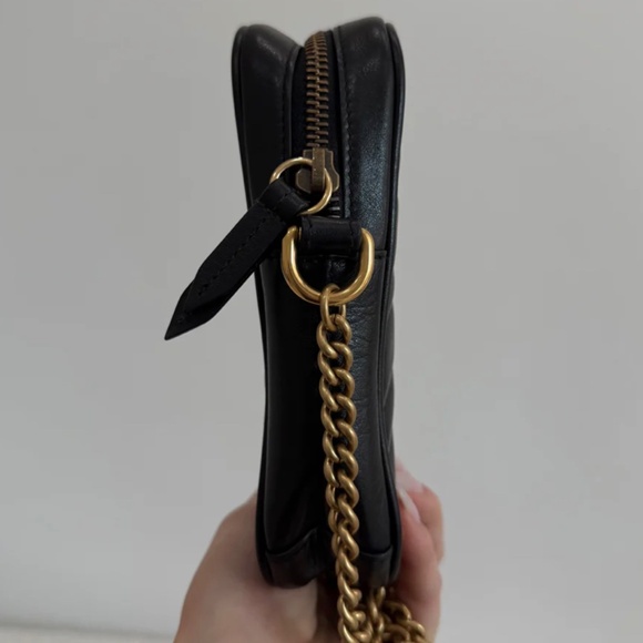 Authentic Pre-Owned Gucci Marmont Black Bag - Picture 5 of 13